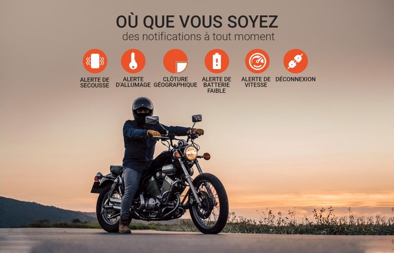 Alarme antivol gps moto