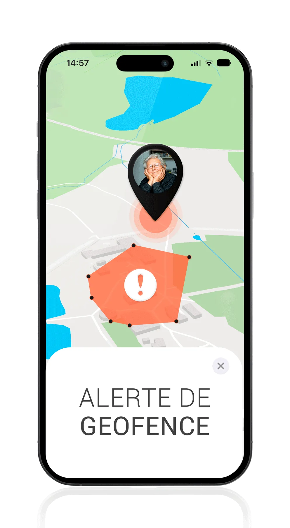 App traceurs gps pour enfants - Alerta de geofence