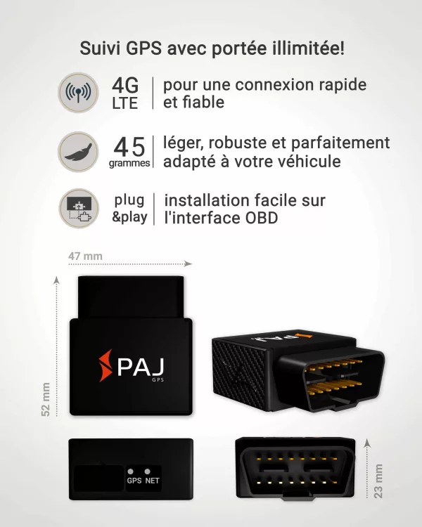 CAR OBD Finder 4G 2.0 - détails