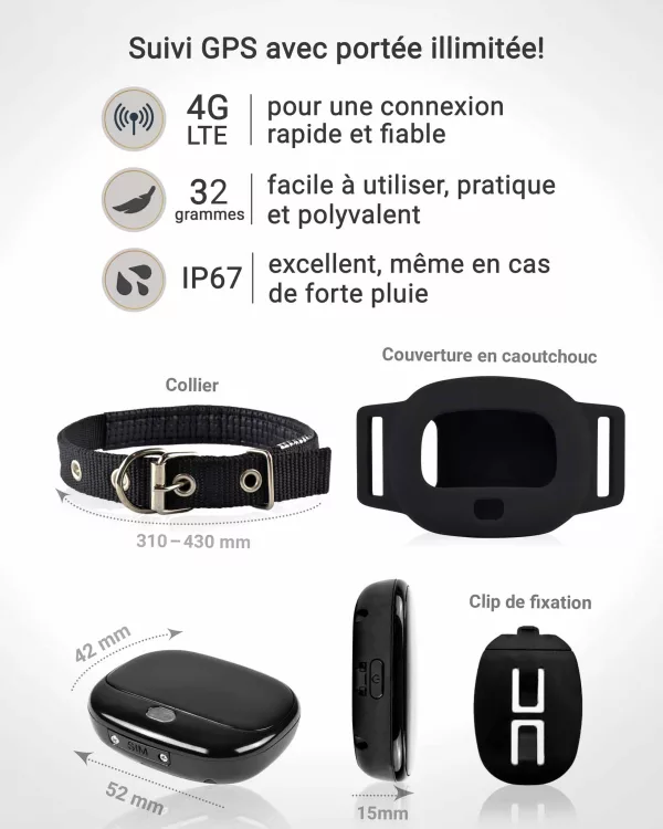 Pet Finder 4G - Détails