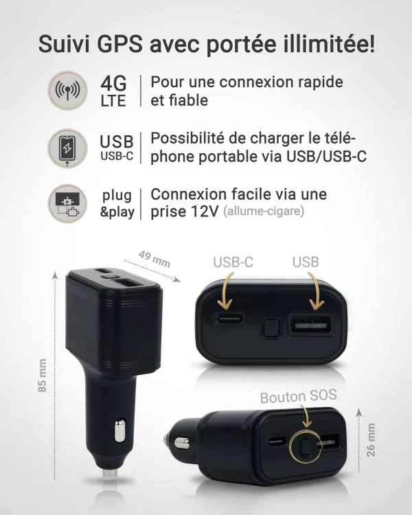 USB GPS Finder 4G - Détails
