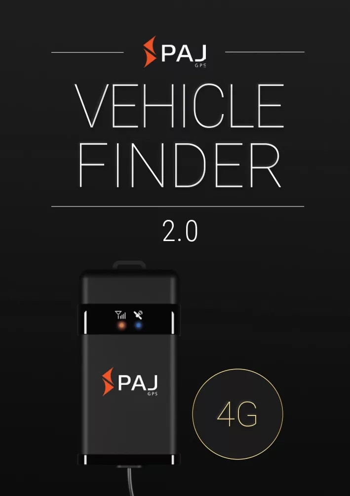 Image de couverture Instructions pour PAJ VEHICLE Finder 4G 2.0