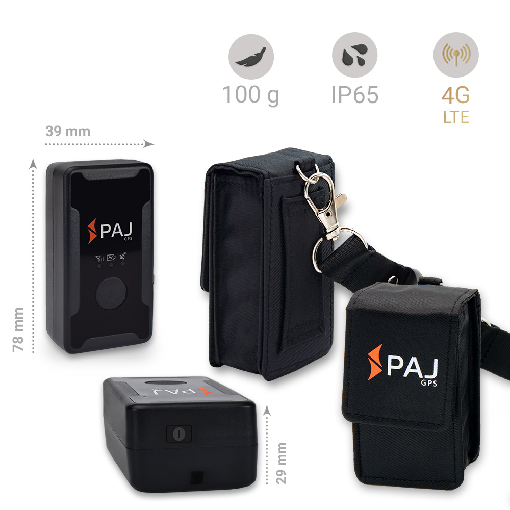 Dimensions et informations EASY Finder 4G PAJ GPS Tracker