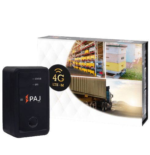 Image produit avec boîte PAJ ASSET Finder 4G
