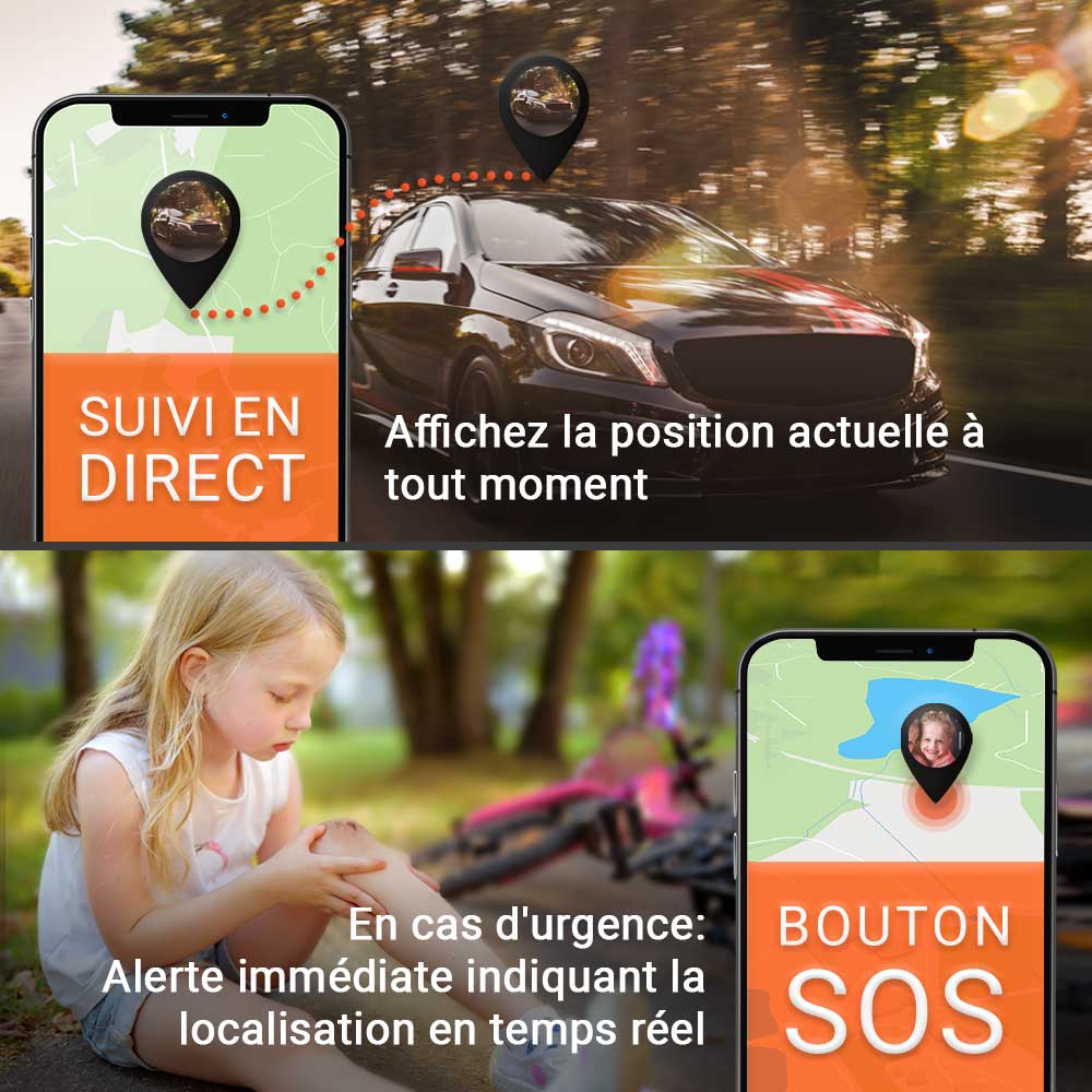 Traceur GPS POWER Finder 4G - Suivi EN DIRECT