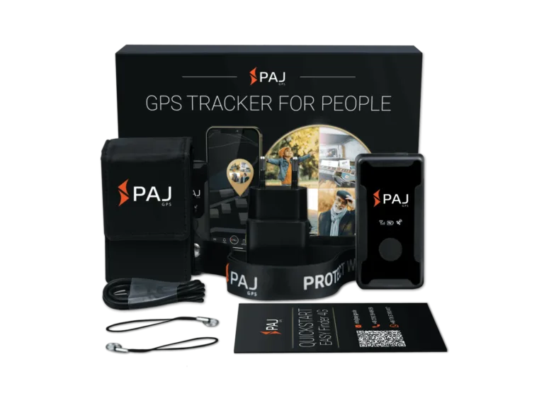 Contenu de la livraison du traceur GPS EASY Finder 4G PAJ