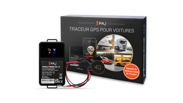 Image produit avec boîte PAJ VEHICLE Finder 4G 1.0
