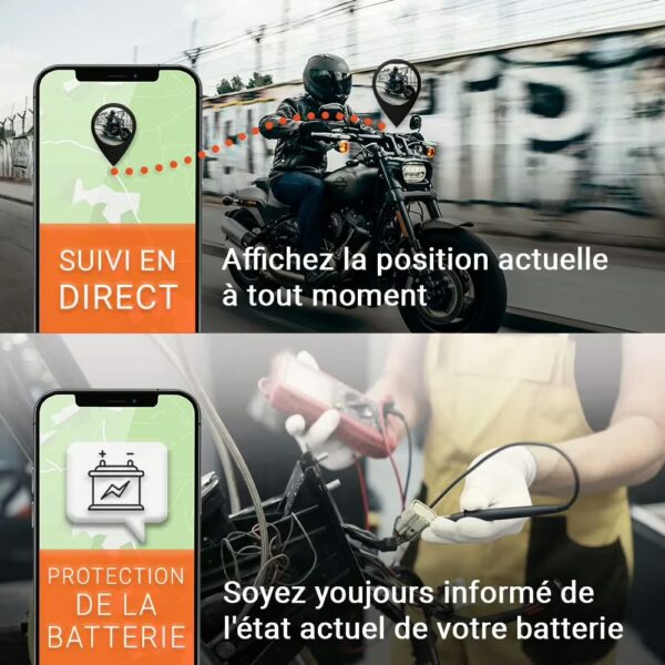 Surveillance en temps réel et protection de la batterie pour les voitures et les motos