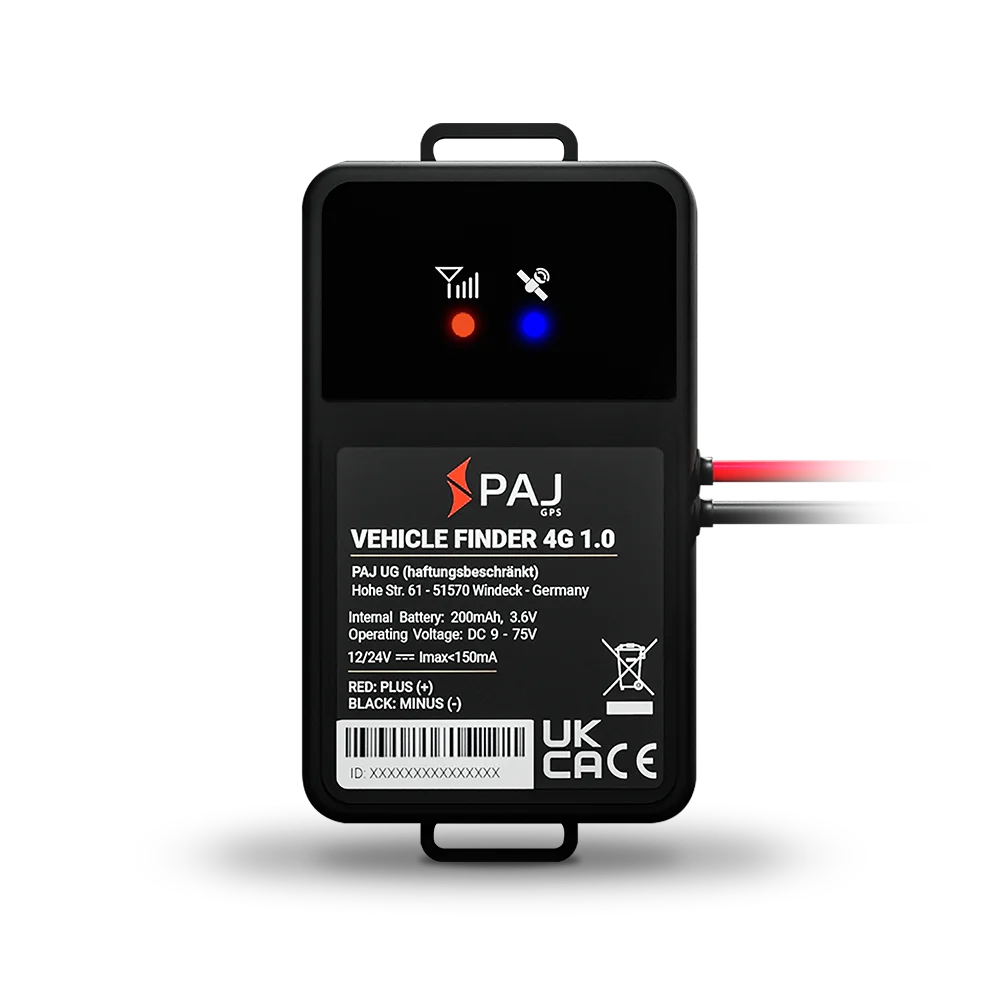 vue frontal du VEHICLE Finder 4G 1.0