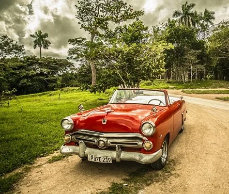 Utilisation dun Oldtimer munit dun traceur gps sur