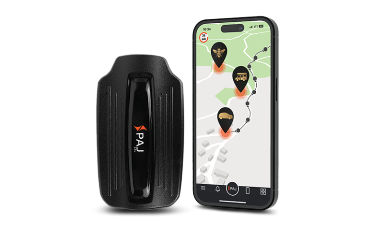Power Finder de PAJ et application mobile de suivi GPS