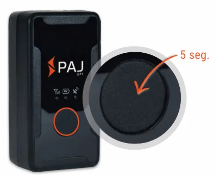Image de lEasy Finder 4G illustrant le bouton SOS