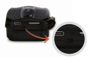 Image du bouton d allumage du POWER Finder 2G