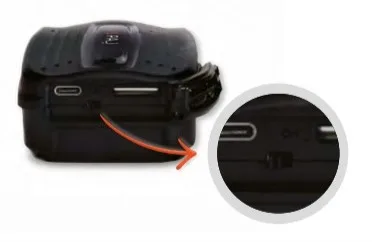 Image du Power Finder 4G vue du bas