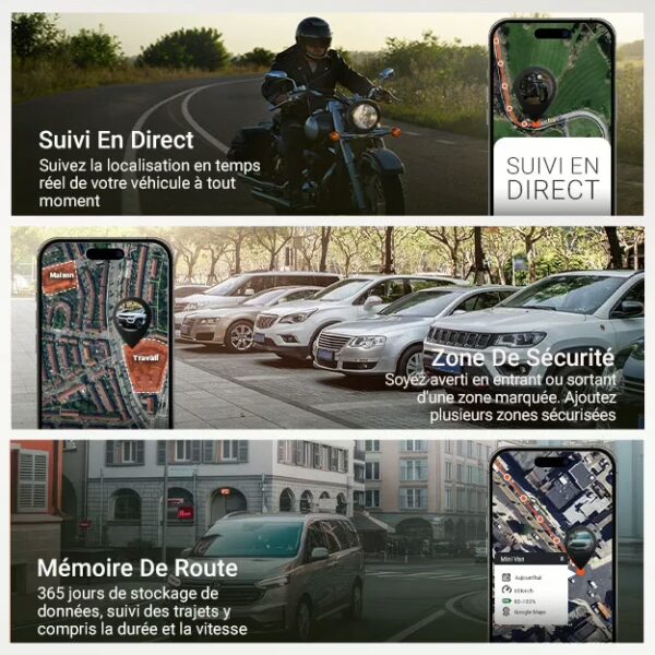 Fonctions ALLROUND Finder 4G fonction de message vocal incluse PAJ GPS Tracker