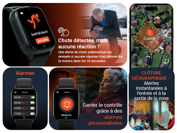Caractéristiques PAJ SMARTWATCH Finder 4G PAJ GPS Tracker