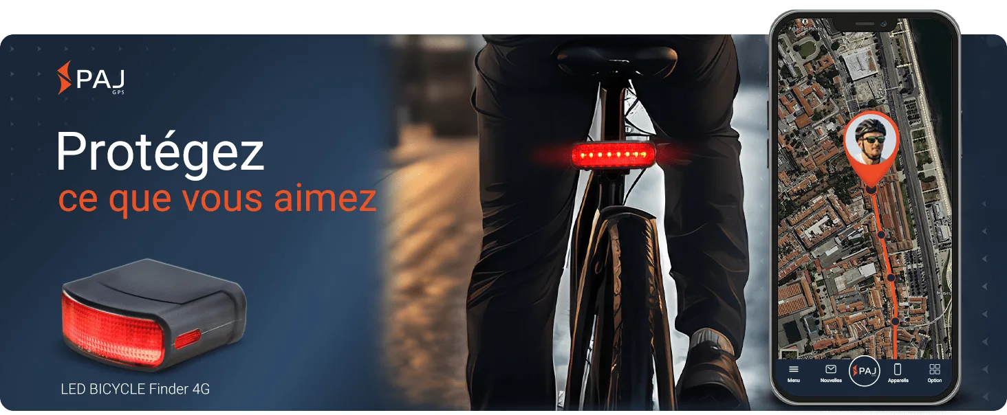 PAJ GPS LED BICYCLE Finder 4G
