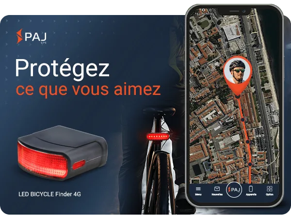 PAJ GPS LED BICYCLE Finder 4G