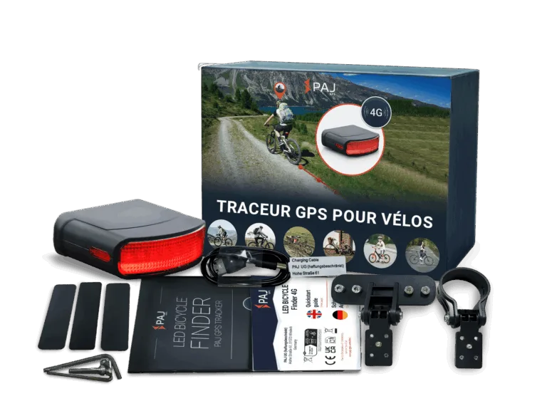 Contenu du paquet LED BICYCLE Finder 4G PAJ GPS