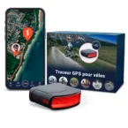 PAJ GPS LED BICYCLE Finder 4G boite et application de suivi mobile