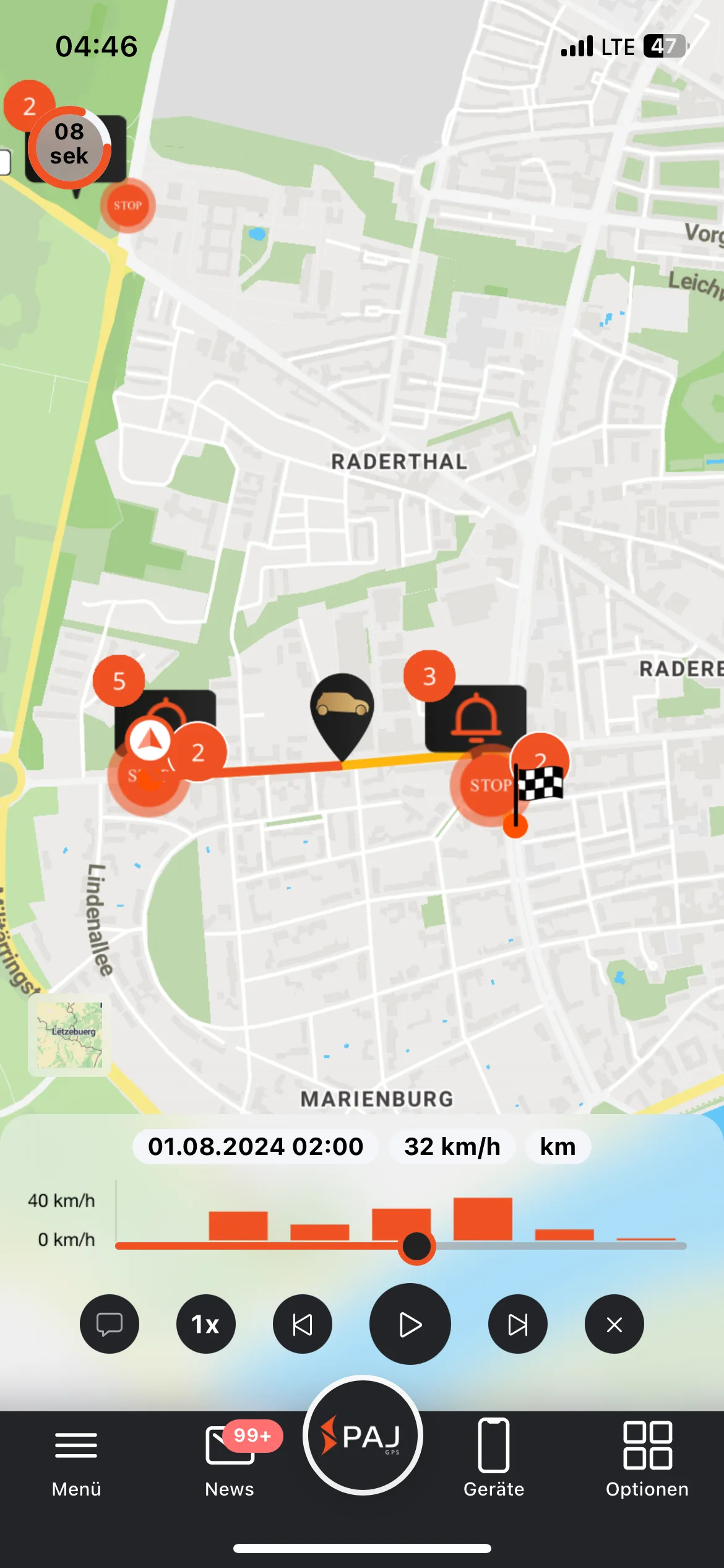 PAJ Mototrcycle MRX4