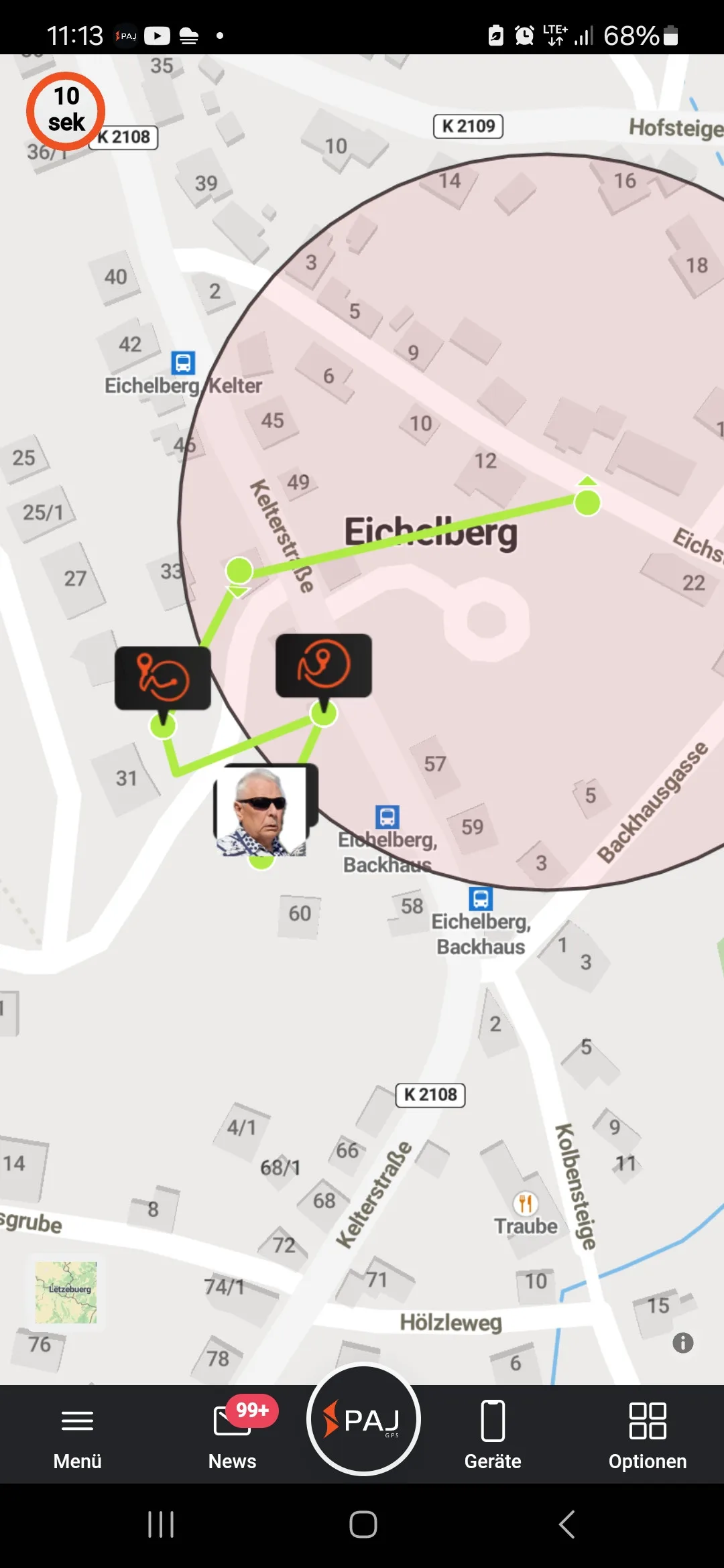 PAJ stories People finder Stefan91 map