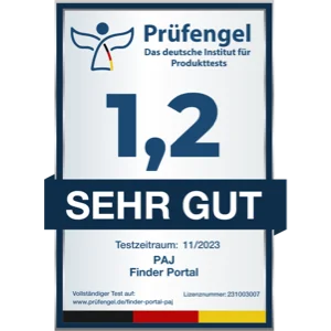 recompense de Pruefengel a PAJ GPS pour le meilleur traceur GPS