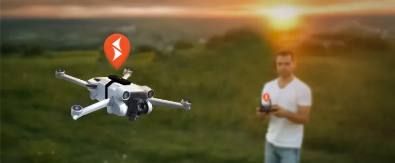 Banniere du traceur GPS de drone