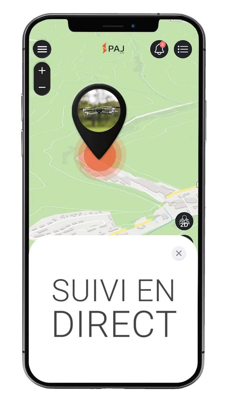 suivi en direct du quad