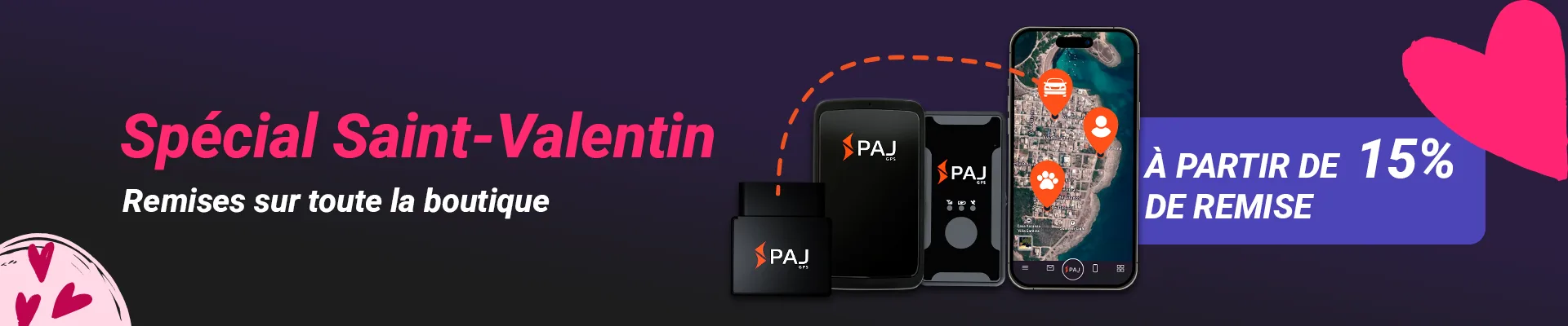 Spécial Saint-Valentin 2026: À partir de 15 % de remise
