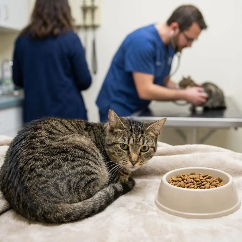 Mon chat ne mange plus