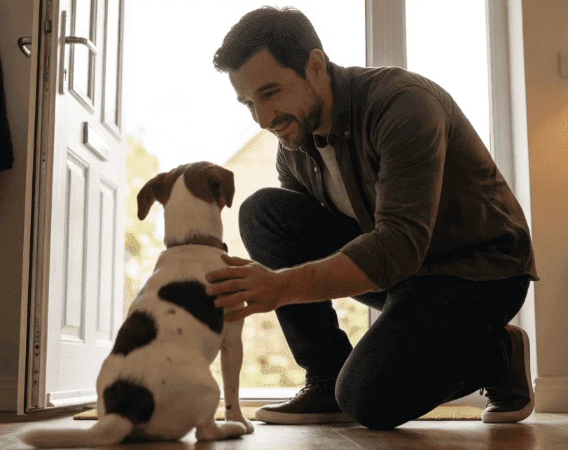 Un maitre se demande quel age a son chien